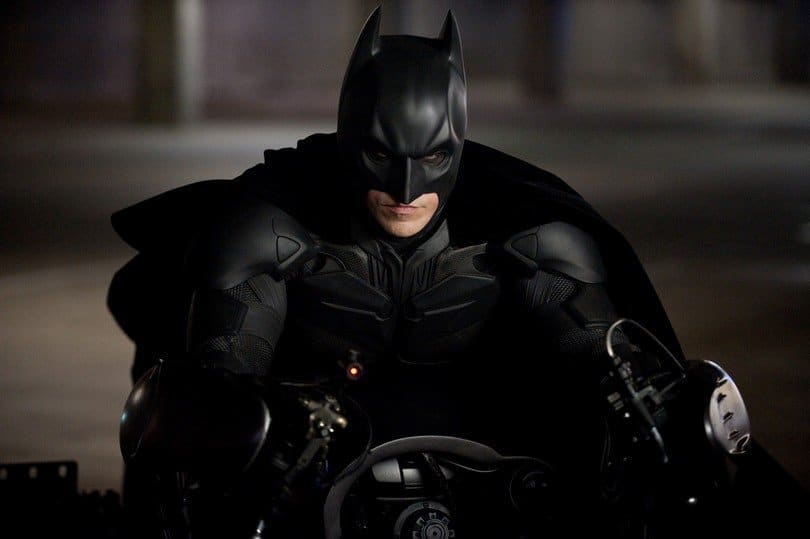 Christian Bale est The Batman dans The Dark Knight Rises de Christopher Nolan