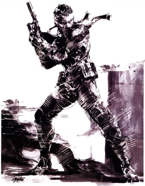 Interview-David-Hayter-Solid-Snake-MGS1-by-Yoji-Shinkawa  