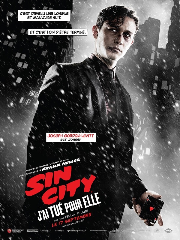 Sin-City-Jai-Tué-pour-Elle-Affiche-Personnage-Joseph-Gordon-Levitt-est-Johnny  