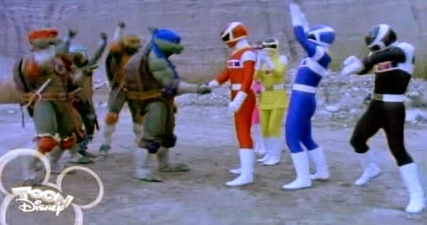 Power Rangers & Tortues Ninja T1