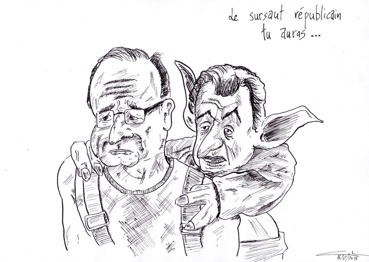 Colin-Gribouille-l’Actu-Hollande-Sarko-Le-côté-républicain-de-la-force  