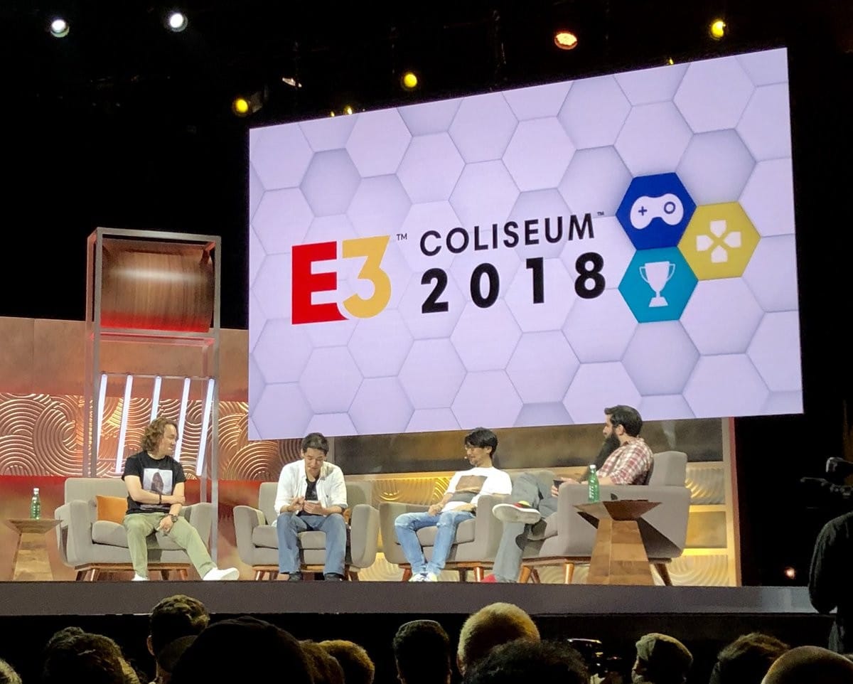 E3-2018-Coliseum-Yoji-Shinkawa-Hideo-Kojima-Jordan-Vogt-Roberts  