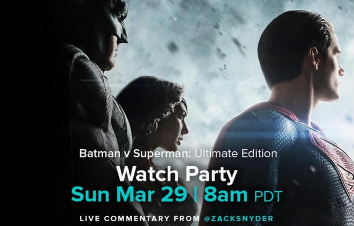 batman v superman extended cut stream