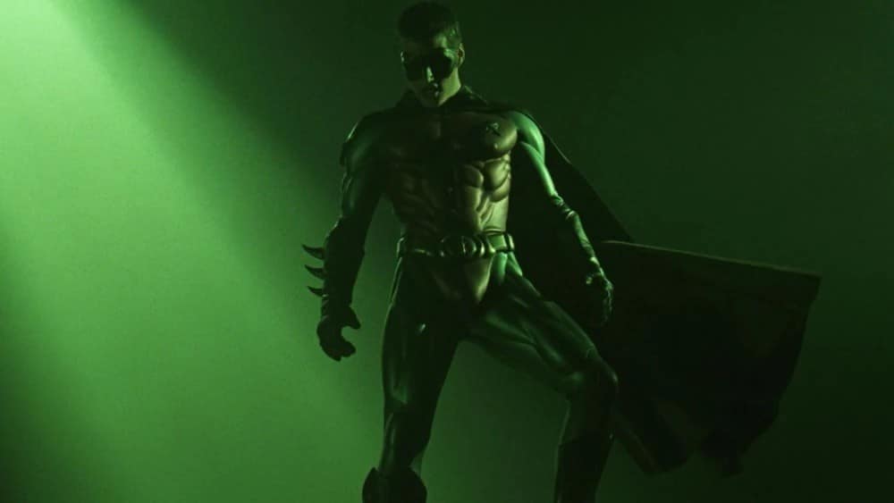 Chris O'Donnell interprète Dick Grayson aka Robin dans Batman Forever réalisé par Joel Schumacher.