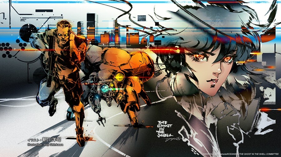 Yoji Shinkawa, le directeur artistique de « Metal Gear » et « Death Stranding » dessine pour la série Ghost in the Shell